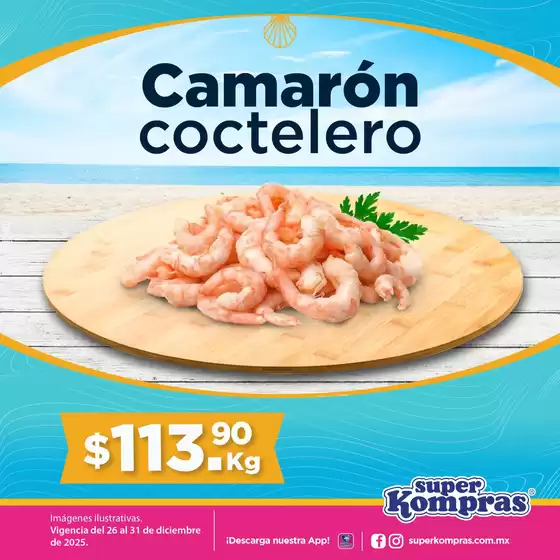 Catálogo Super kompras | Ofertas principales para todos los clientes | 2025-12-26T00:00:00.000Z - 2025-12-31T00:00:00.000Z