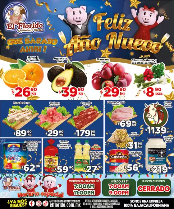 Catálogo El Florido en Celaya | Descubre ofertas atractivas | 2025-12-26T00:00:00.000Z - 2025-12-29T00:00:00.000Z