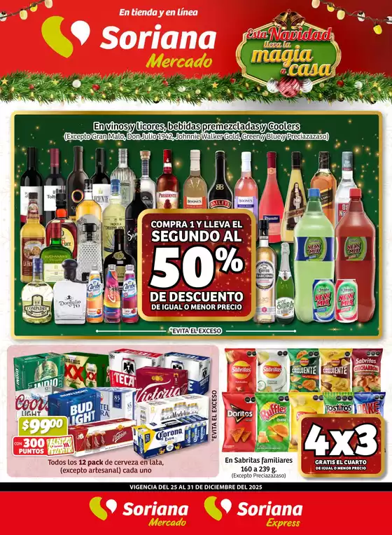 Catálogo Soriana Express | Descubre ofertas atractivas | 2025-12-25T00:00:00.000Z - 2025-12-31T00:00:00.000Z