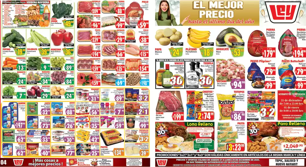 Catálogo Casa Ley en Irapuato | Ofertas exclusivas para nuestros clientes | 2025-12-27T00:00:00.000Z - 2025-12-29T00:00:00.000Z