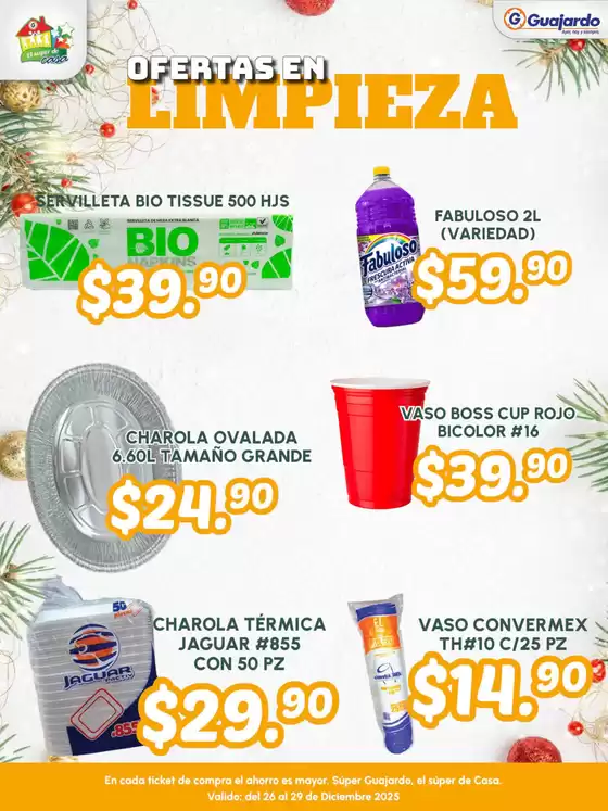 Catálogo Guajardo en Zacatecas | Gran variedad de ofertas | 2025-12-26T00:00:00.000Z - 2025-12-29T00:00:00.000Z