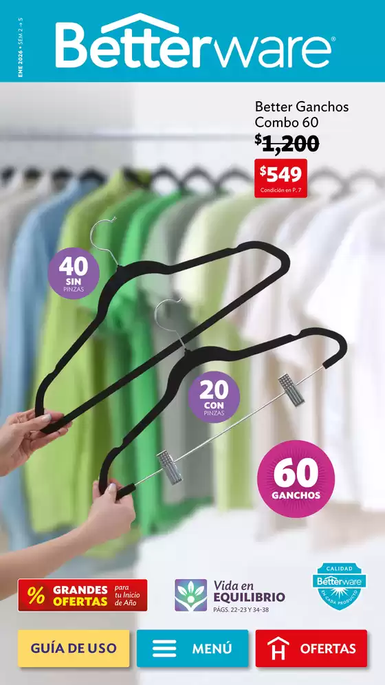 Catálogo BetterWare en Navojoa | Catálogo Digital | 2025-12-30T00:00:00.000Z - 2026-01-31T00:00:00.000Z