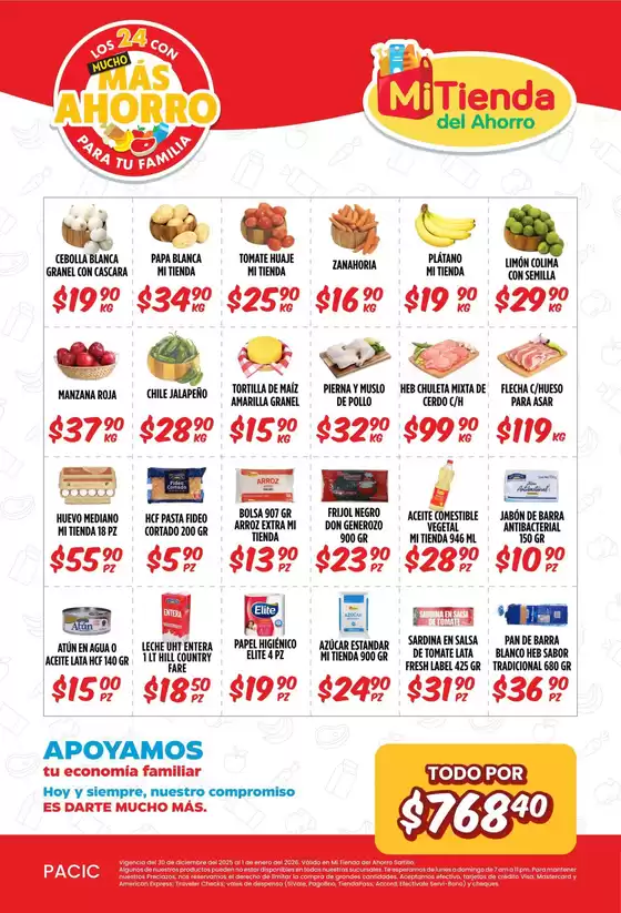 Catálogo Mi Tienda del Ahorro en Ciudad Obregón | Ofertas y gangas exclusivas | 2025-12-30T00:00:00.000Z - 2026-01-01T00:00:00.000Z