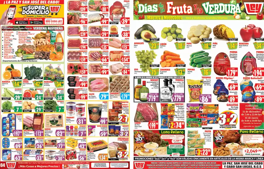 Catálogo Casa Ley en Ciudad Ixtepec | Nuestras mejores gangas | 2025-12-30T00:00:00.000Z - 2025-12-31T00:00:00.000Z