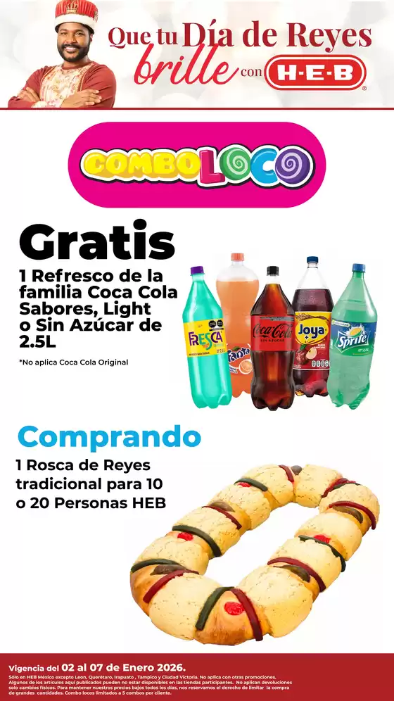 Catálogo HEB en León | Que tu día de Reyes brille con H-E-B | 2026-01-02T00:00:00.000Z - 2026-01-07T00:00:00.000Z