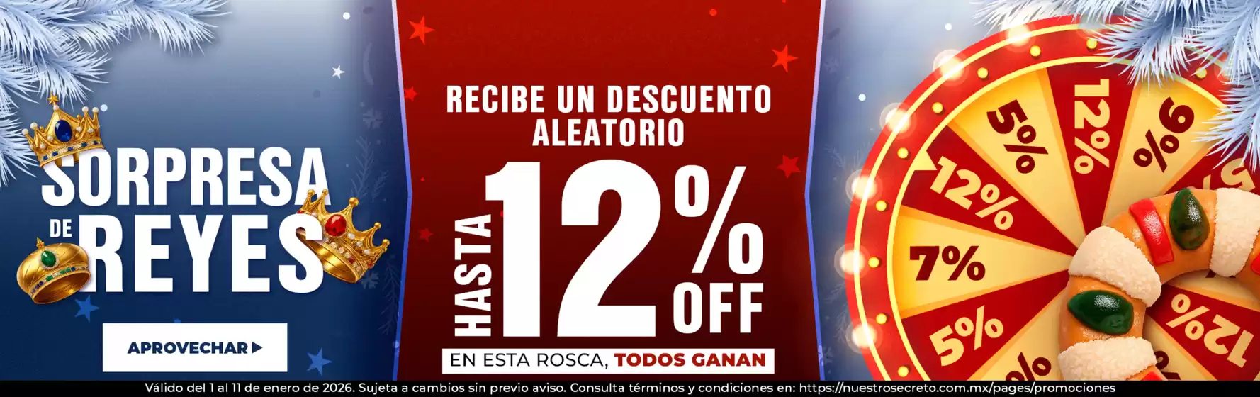 Catálogo Nuestro Secreto en Mazatlán | Ofertas Nuestro Secreto | 2026-01-01T00:00:00.000Z - 2026-01-11T00:00:00.000Z