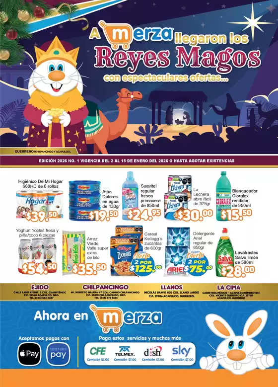 Catálogo Merza | Grandes descuentos en productos seleccionados | 2026-01-02T00:00:00.000Z - 2026-01-15T00:00:00.000Z