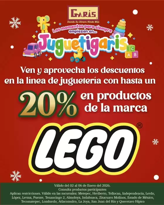 Catálogo Garis en Montemorelos | Ofertas Garis | 2026-01-02T00:00:00.000Z - 2026-01-06T00:00:00.000Z