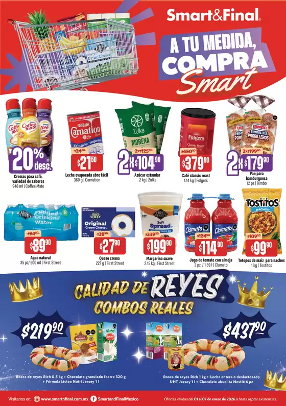 Catálogo Smart & Final | SF Ft 01 07 ENERO Web SL | 2026-01-01T00:00:00.000Z - 2026-01-07T00:00:00.000Z