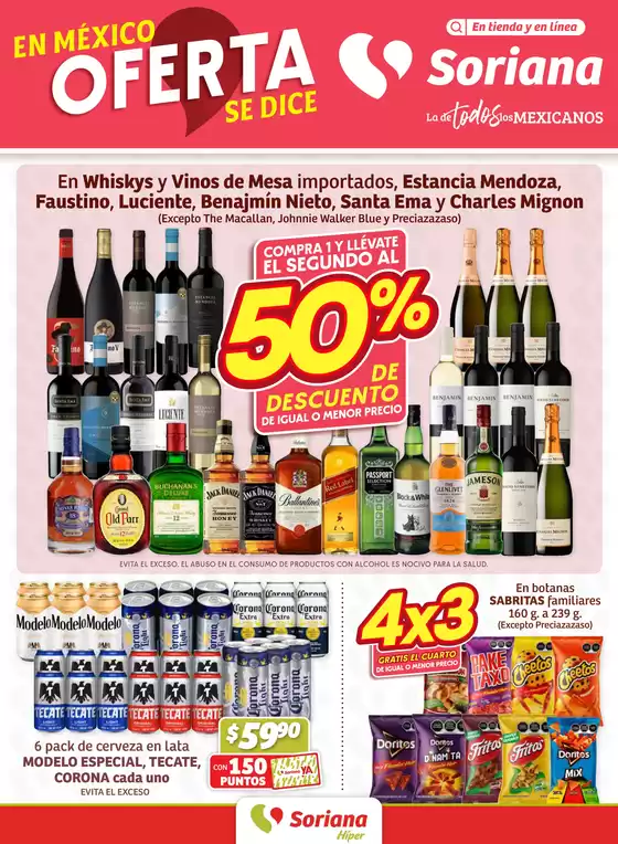 Catálogo Soriana Híper en Berriozábal | Ofertas principales y descuentos | 2026-01-05T00:00:00.000Z - 2026-01-05T00:00:00.000Z