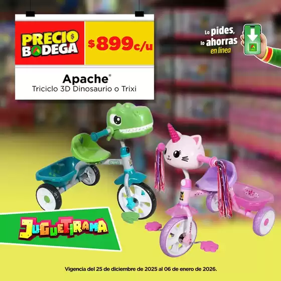 Catálogo Bodega Aurrera en Ciudad de México | Grandes descuentos en productos seleccionados | 2025-12-25T00:00:00.000Z - 2026-01-06T00:00:00.000Z