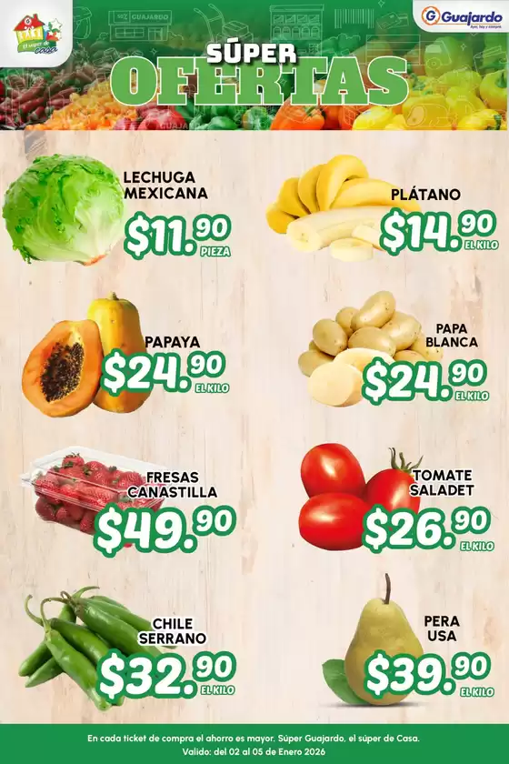 Catálogo Guajardo en Cuajimalpa de Morelos | Descubre ofertas atractivas | 2026-01-02T00:00:00.000Z - 2026-01-05T00:00:00.000Z