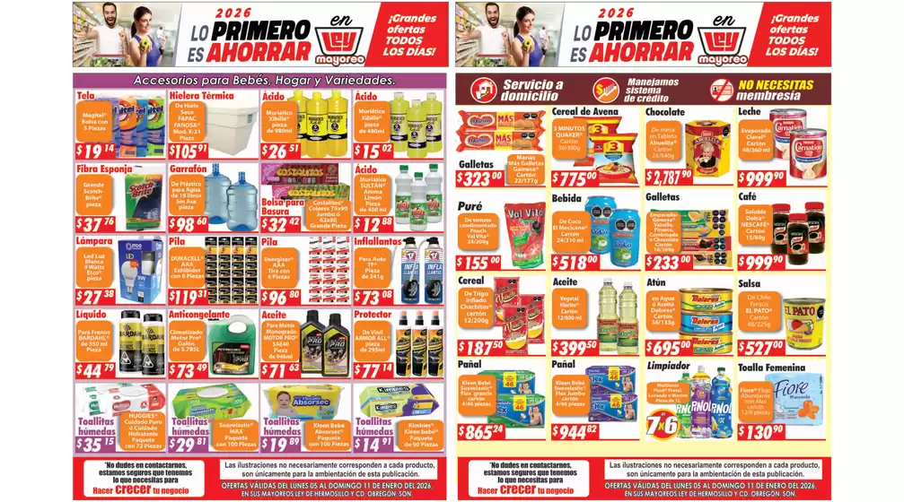 Catálogo Casa Ley en Hermosillo | Promociones actuales | 2026-01-05T00:00:00.000Z - 2026-01-11T00:00:00.000Z