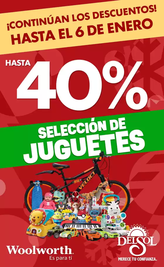 Catálogo Woolworth en Mérida | ¡Continúan los descuentos! Hasta el 6 de enero | 2026-01-05T00:00:00.000Z - 2026-01-06T00:00:00.000Z