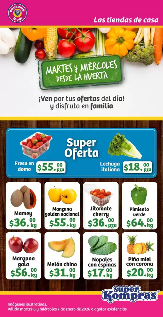Catálogo Super kompras en Ciudad de México | Ofertas Super Kompras | 2026-01-06T00:00:00.000Z - 2026-01-07T00:00:00.000Z