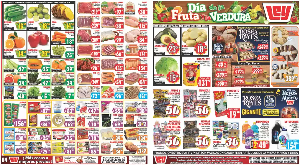 Catálogo Casa Ley en Sinaloa de Leyva | Ofertas exclusivas para nuestros clientes | 2026-01-06T00:00:00.000Z - 2026-01-07T00:00:00.000Z