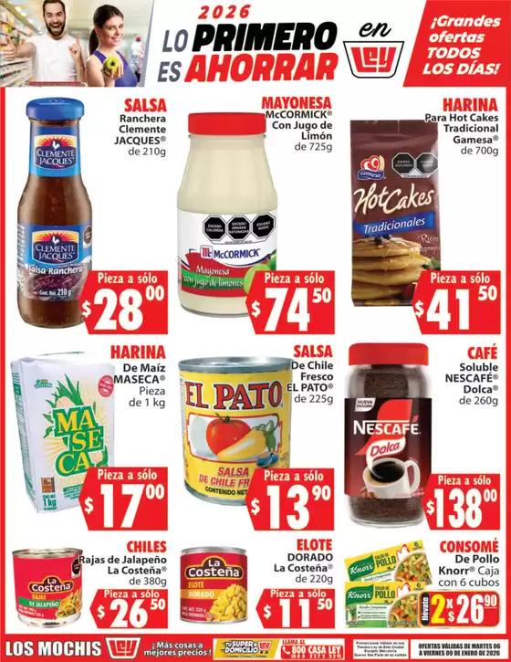 Catálogo Casa Ley en Sinaloa de Leyva | Ofertas para cazadores de gangas | 2026-01-06T00:00:00.000Z - 2026-01-09T00:00:00.000Z