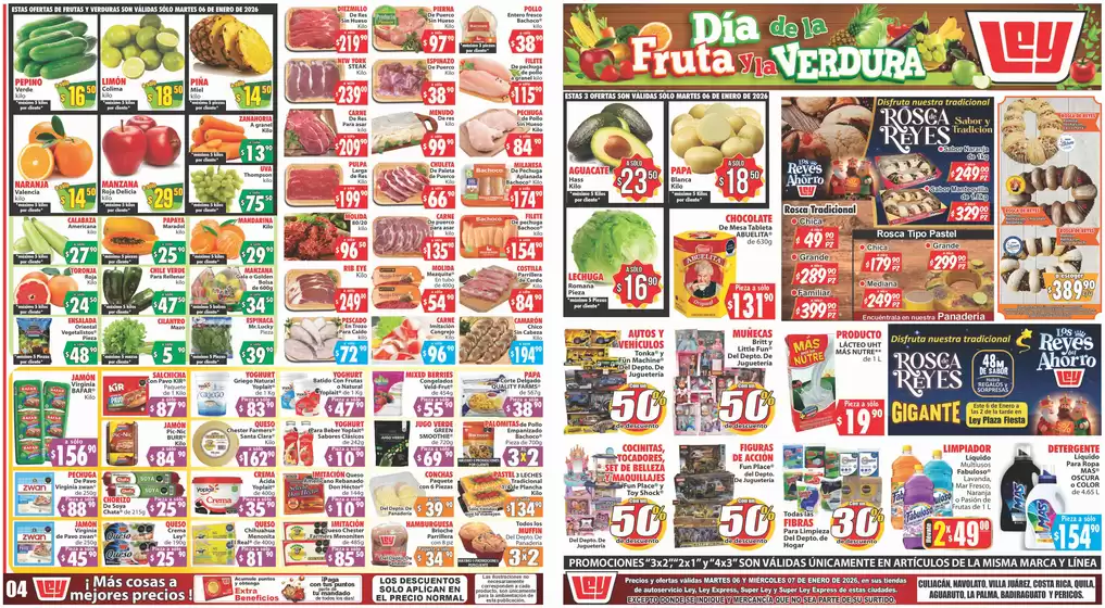 Catálogo Casa Ley en Sinaloa de Leyva | Ofertas principales para ahorradores | 2026-01-06T00:00:00.000Z - 2026-01-07T00:00:00.000Z