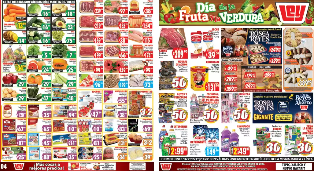 Catálogo Casa Ley en Sinaloa de Leyva | Descuentos y promociones | 2026-01-06T00:00:00.000Z - 2026-01-07T00:00:00.000Z