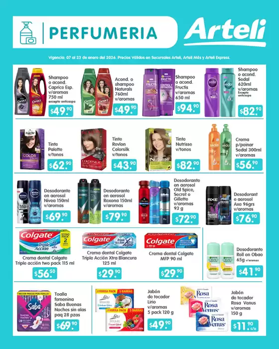 Catálogo Arteli en Hermosillo | Descubre ofertas atractivas | 2026-01-07T00:00:00.000Z - 2026-01-23T00:00:00.000Z