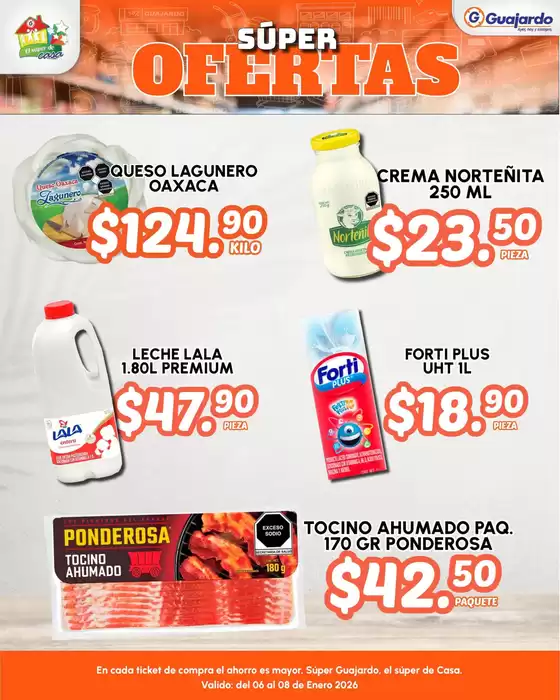 Catálogo Guajardo en Hermosillo | Grandes descuentos en productos seleccionados | 2026-01-06T00:00:00.000Z - 2026-01-08T00:00:00.000Z