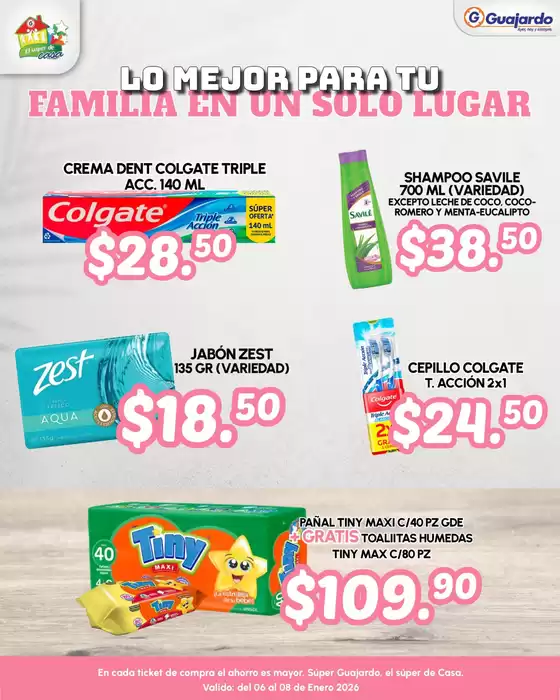 Catálogo Guajardo en Benito Juárez (CDMX) | Ofertas especiales para ti | 2026-01-06T00:00:00.000Z - 2026-01-08T00:00:00.000Z