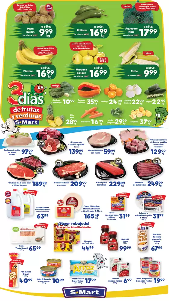 Catálogo S-Mart en Tenancingo de Degollado | Ofertas S-Mart chihuahua | 2026-01-07T00:00:00.000Z - 2026-01-08T00:00:00.000Z