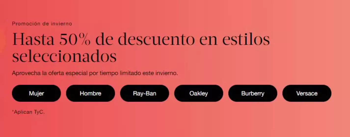 Catálogo Sunglass Hut | Promo | 2026-01-08T00:00:00.000Z - 2026-01-31T00:00:00.000Z