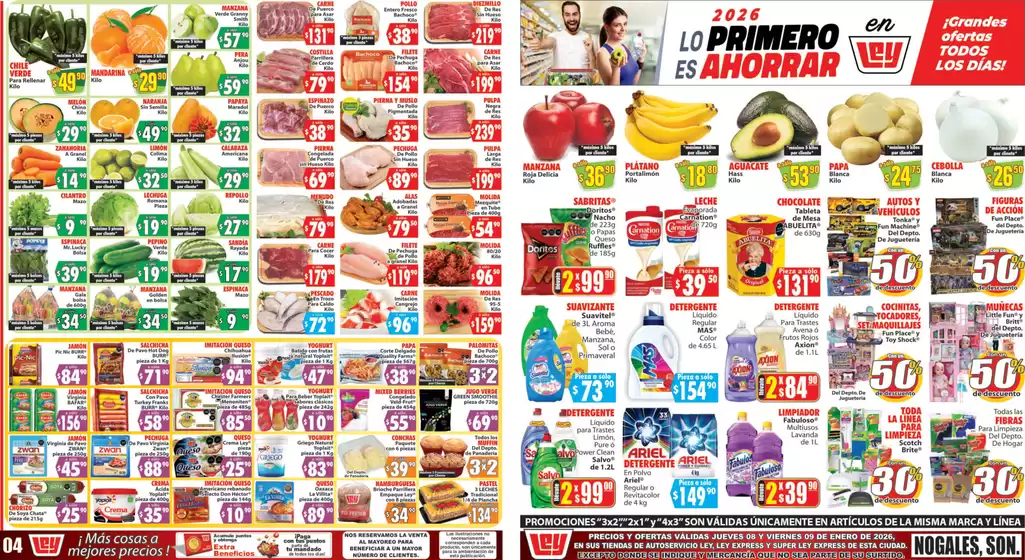 Catálogo Casa Ley en Ensenada (Baja California) | Ofertas exclusivas para nuestros clientes | 2026-01-08T00:00:00.000Z - 2026-01-09T00:00:00.000Z