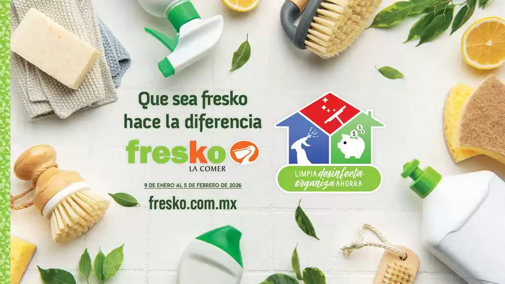 Catálogo Fresko en Santiago Momoxpan | Limpieza - Fresko | 2026-01-09T00:00:00.000Z - 2026-02-05T00:00:00.000Z