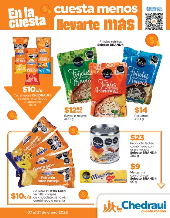 Catálogo Chedraui en Guanajuato | Nuestras mejores gangas | 2026-01-07T00:00:00.000Z - 2026-01-31T00:00:00.000Z