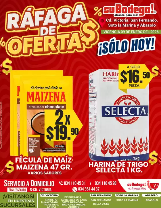 Catálogo SuBodega en Guanajuato | Ofertas SuBodega | 2026-01-09T00:00:00.000Z - 2026-01-09T00:00:00.000Z