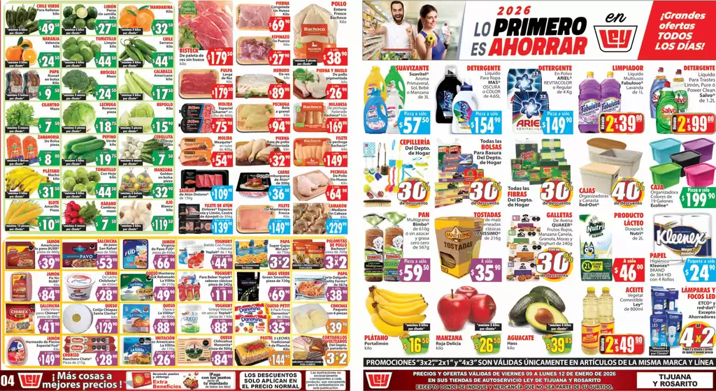 Catálogo Casa Ley en Valle de Santiago | Ofertas Casa Ley | 2026-01-09T00:00:00.000Z - 2026-01-12T00:00:00.000Z