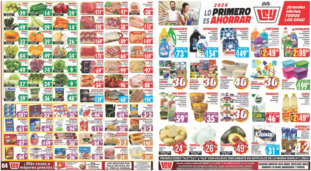 Catálogo Casa Ley en San Francisco Telixtlahuaca | Ofertas especiales atractivas para todos | 2026-01-10T00:00:00.000Z - 2026-01-12T00:00:00.000Z