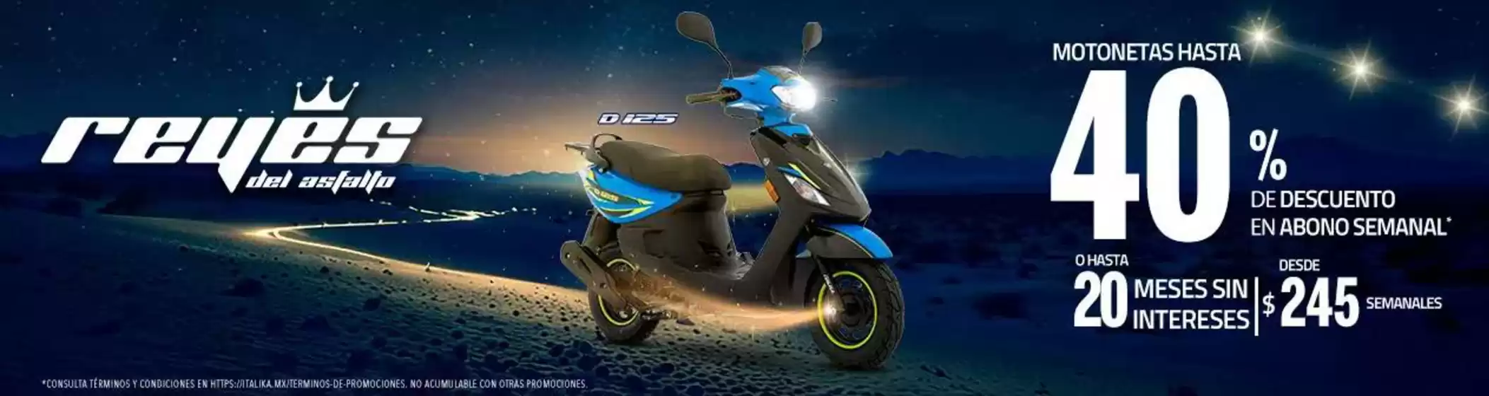 Catálogo Italika en Benito Juárez (CDMX) | Promos | 2026-01-12T00:00:00.000Z - 2026-01-31T00:00:00.000Z