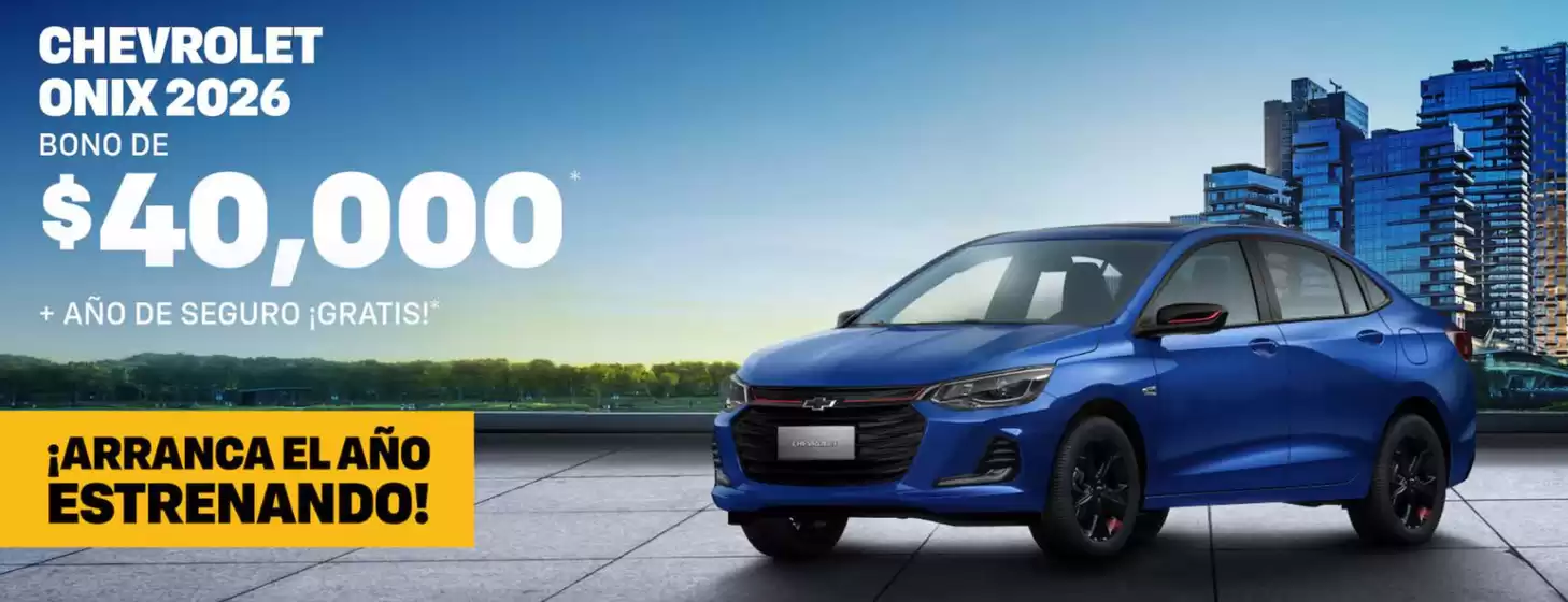 Catálogo Chevrolet en Aguascalientes | Promo | 2026-01-13T00:00:00.000Z - 2026-01-31T00:00:00.000Z