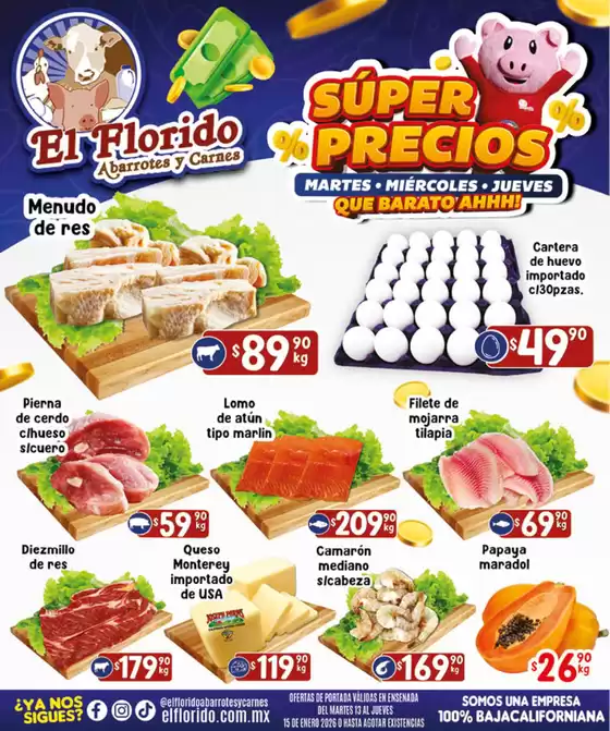 Catálogo El Florido | Excelente oferta para cazadores de gangas | 2026-01-13T00:00:00.000Z - 2026-01-15T00:00:00.000Z