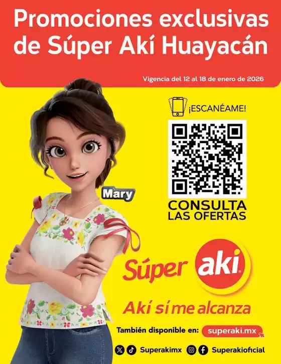 Catálogo Aki Gran Mayoreo en Guadalajara | Huayacan | 2026-01-12T00:00:00.000Z - 2026-01-18T00:00:00.000Z