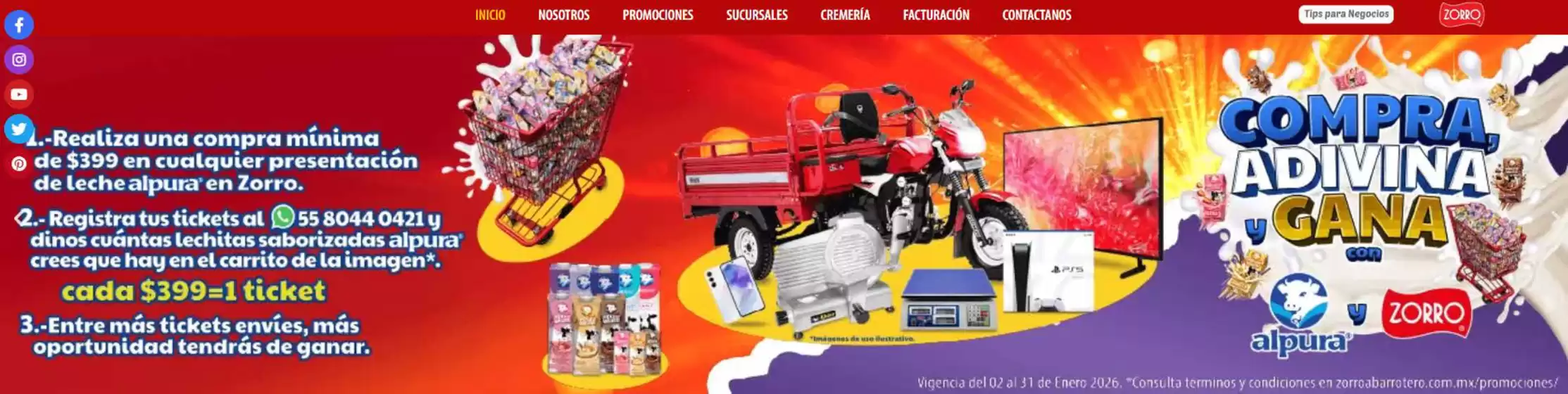 Catálogo Zorro en Miramar | Oferta | 2026-01-14T00:00:00.000Z - 2026-01-31T00:00:00.000Z