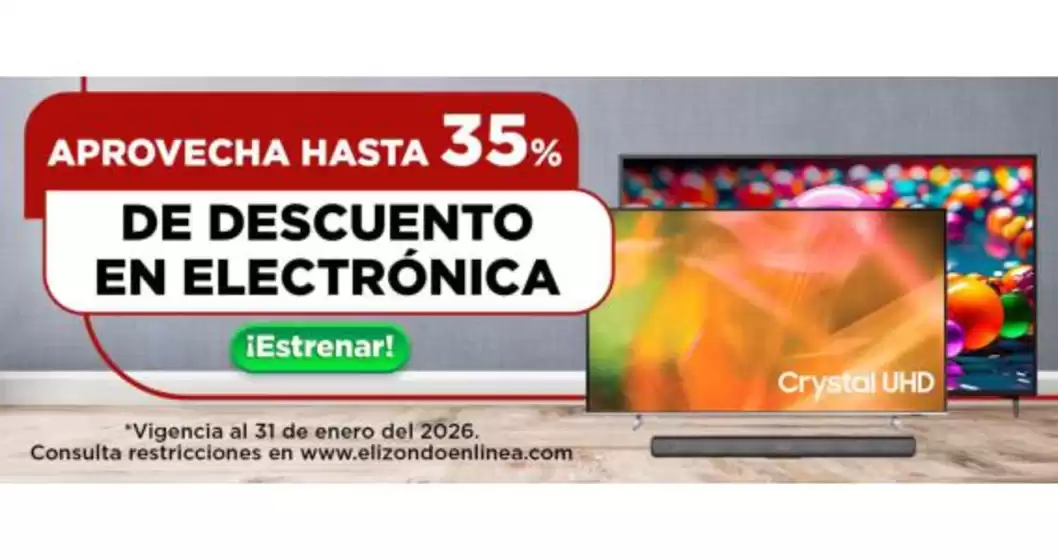 Catálogo Elizondo en Santiago de Querétaro | Promos | 2026-01-14T00:00:00.000Z - 2026-01-31T00:00:00.000Z