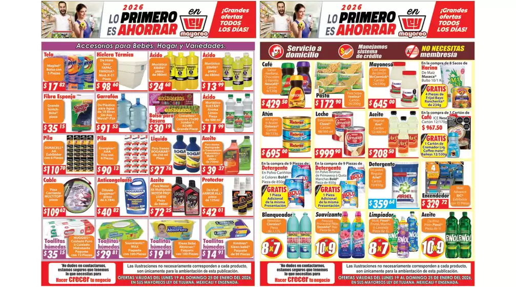 Catálogo Casa Ley | Gran variedad de ofertas | 2026-01-19T00:00:00.000Z - 2026-01-25T00:00:00.000Z