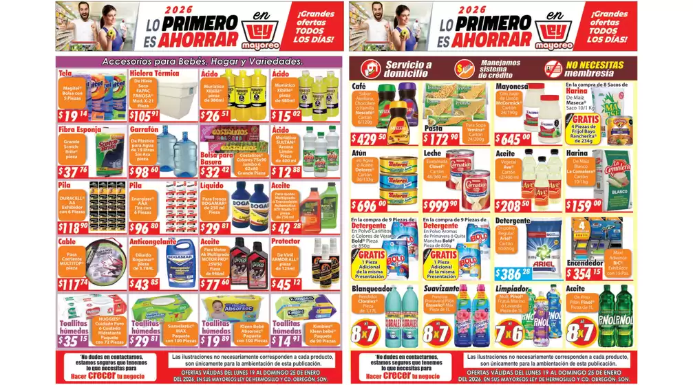 Catálogo Casa Ley | Ofertas principales para todos los cazadores de gangas | 2026-01-19T00:00:00.000Z - 2026-01-25T00:00:00.000Z