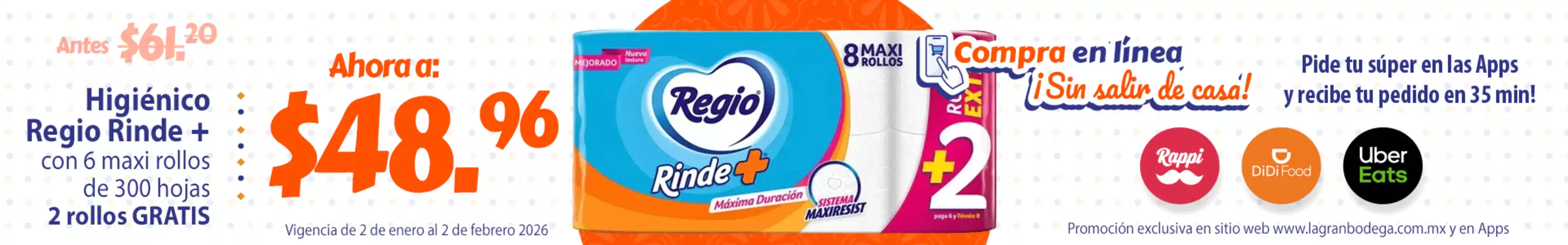 Catálogo La gran bodega en San Nicolás de los Garza | Promos | 2026-01-20T00:00:00.000Z - 2026-02-02T00:00:00.000Z