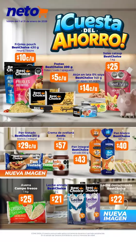 Catálogo Tiendas Neto | Ofertas Tiendas Neto | 2026-01-01T00:00:00.000Z - 2026-01-31T00:00:00.000Z