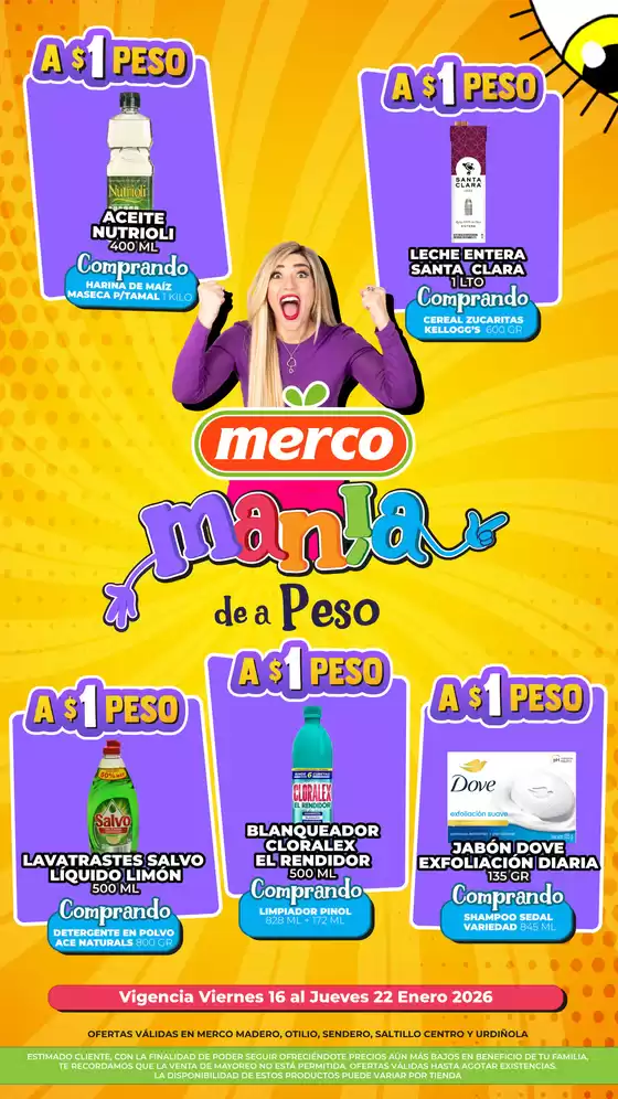 Catálogo Merco en Ciudad de México | Folleto semanal del 16 al 22 de Enero MVA | 2026-01-16T00:00:00.000Z - 2026-01-22T00:00:00.000Z