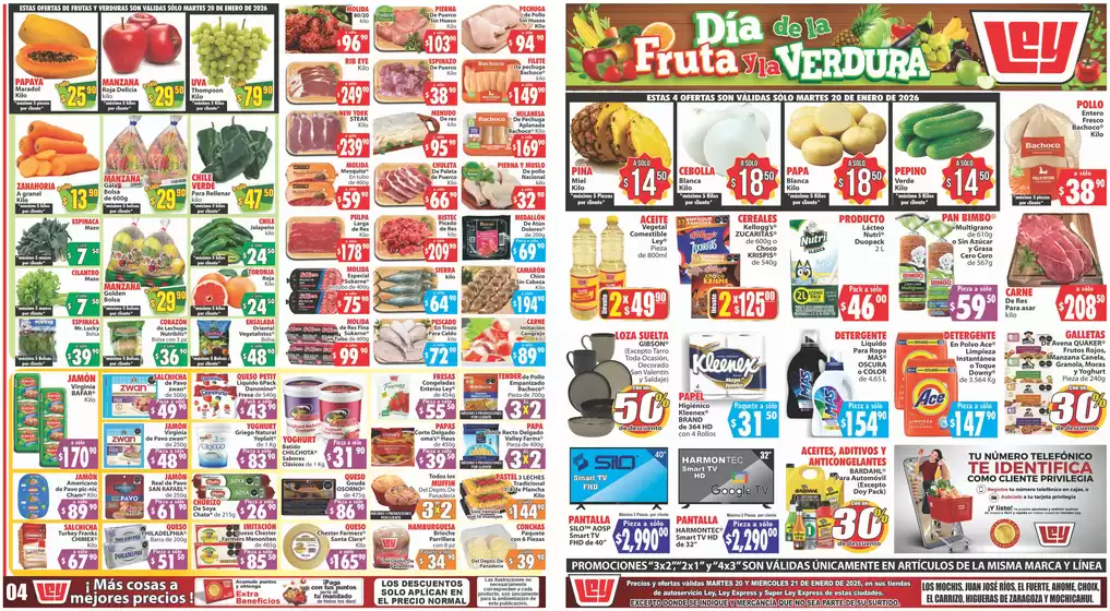 Catálogo Casa Ley en Chihuahua | Descubre ofertas atractivas | 2026-01-20T00:00:00.000Z - 2026-01-21T00:00:00.000Z