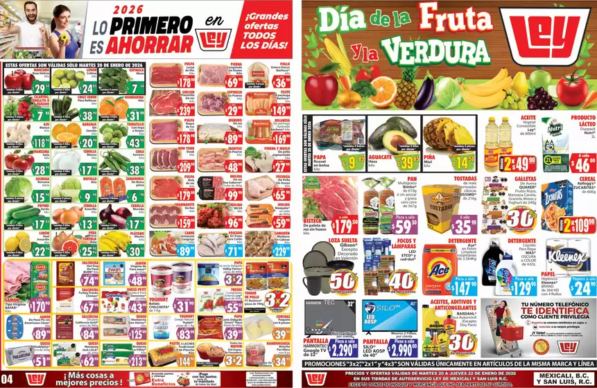 Catálogo Casa Ley en Chihuahua | Ofertas especiales para ti | 2026-01-20T00:00:00.000Z - 2026-01-22T00:00:00.000Z