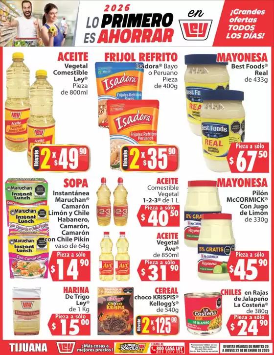 Catálogo Casa Ley en Chihuahua | Ofertas Casa Ley | 2026-01-20T00:00:00.000Z - 2026-01-22T00:00:00.000Z