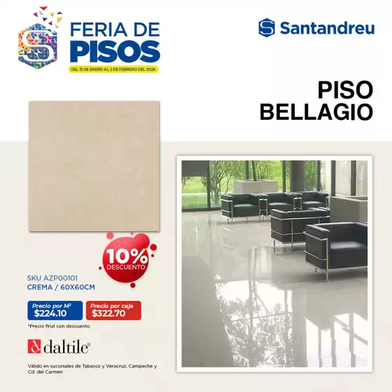 Catálogo Santandreu en Guasave | Gangas y ofertas actuales | 2026-01-15T00:00:00.000Z - 2026-02-02T00:00:00.000Z