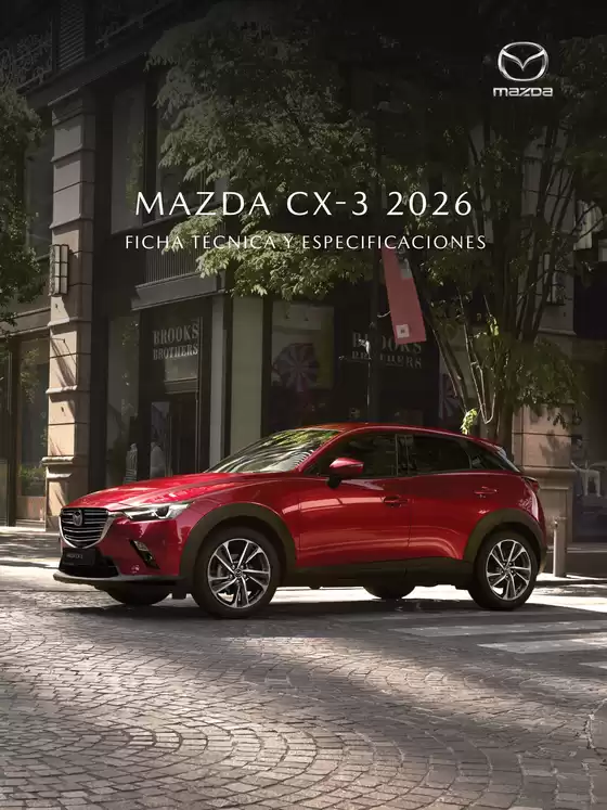 Catálogo Mazda en Ciudad Obregón | Ficha tecnica mazda cx 3 2026 | 2026-01-01T00:00:00.000Z - 2026-12-31T00:00:00.000Z